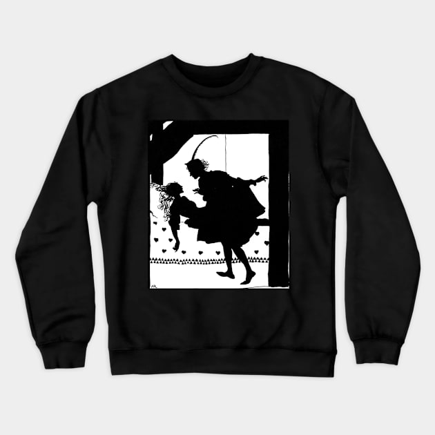 The Prince Sees Briar Rose Crewneck Sweatshirt by forgottenbeauty